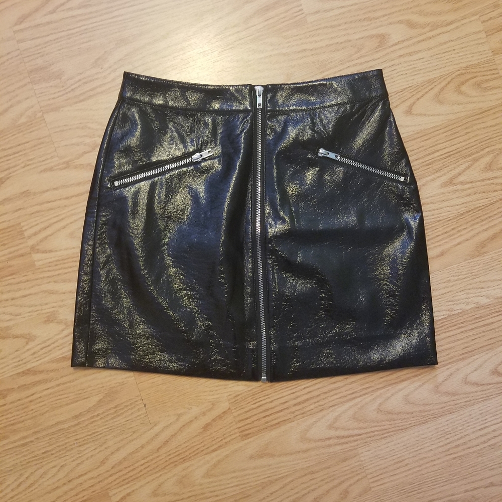LAST CHANCE!! Pleather skirt NWT